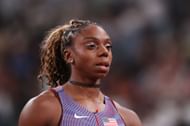 Brittany Brown will compete at Alexis Ohanian's Athlos 2025 (Image via: Getty)